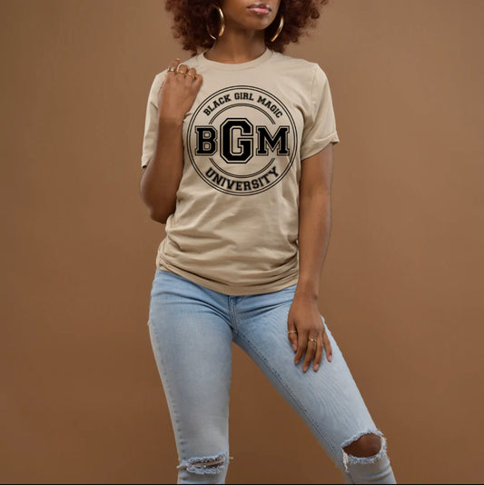 BMG (Black Girl Magic) University Tshirt