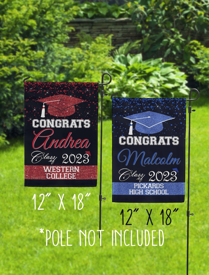 Graduation Yard Flag