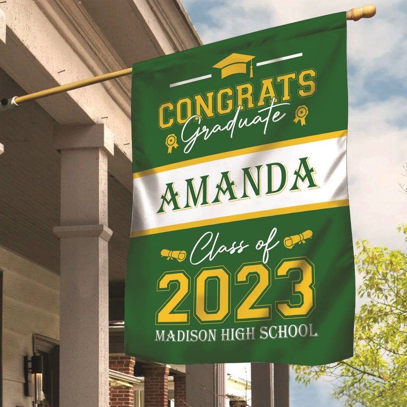 Graduation Yard Flag