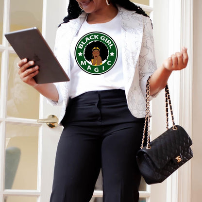 Black Girl Magic (Starbucks inspired design) Tshirt